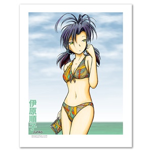 Junko - t3h B34ch 11 X 14 inch Fine Art Print