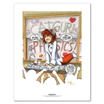 Frustrations of a Foxgirl Biology Teacher 11 X 14 inch Fine Art Print