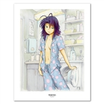 Junko - a rough morning 11 X 14 inch Fine Art Print