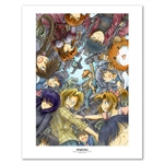 Chaotic Megatokyo 11 X 14 inch Fine Art Print